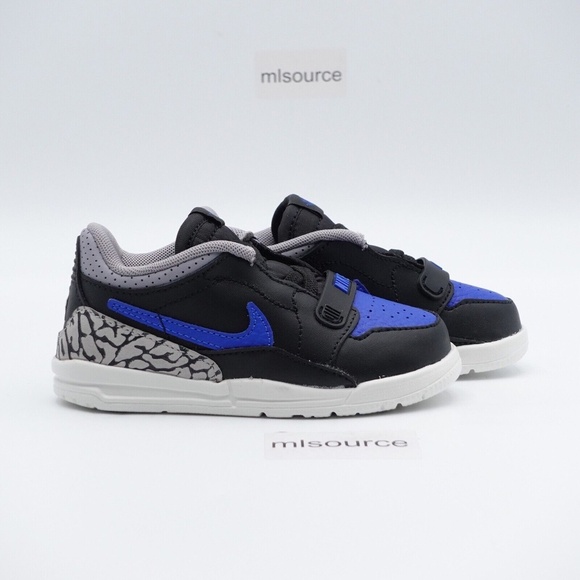 NEW Jordan Legacy 312 Low Off-Court Sneakers CD9056-041 Black - Picture 2 of 9